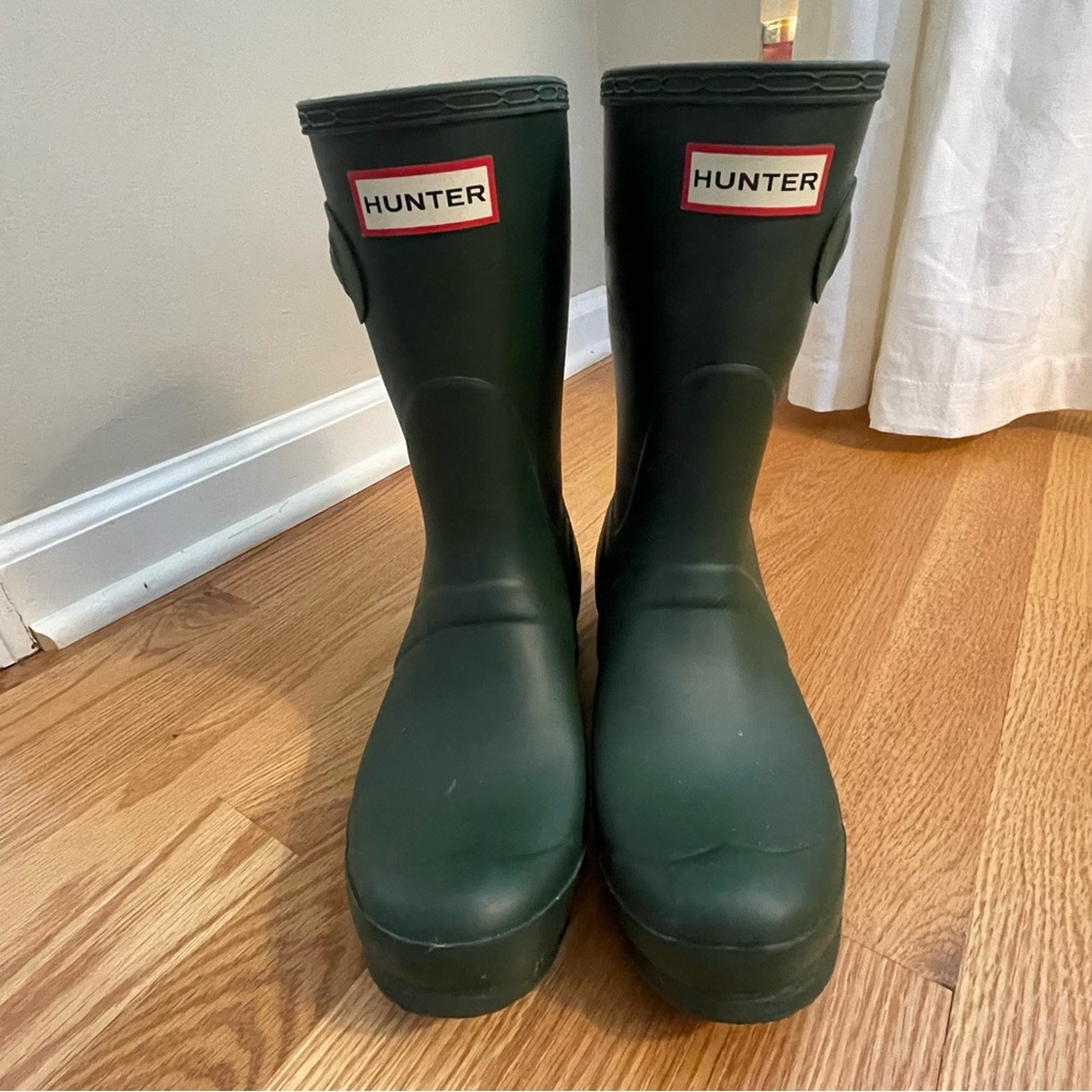 Hunter Green Women's Winter & Rain Boots